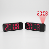 Réveil Projecteur LED 180° – Affichage Digital & Mode Nuit